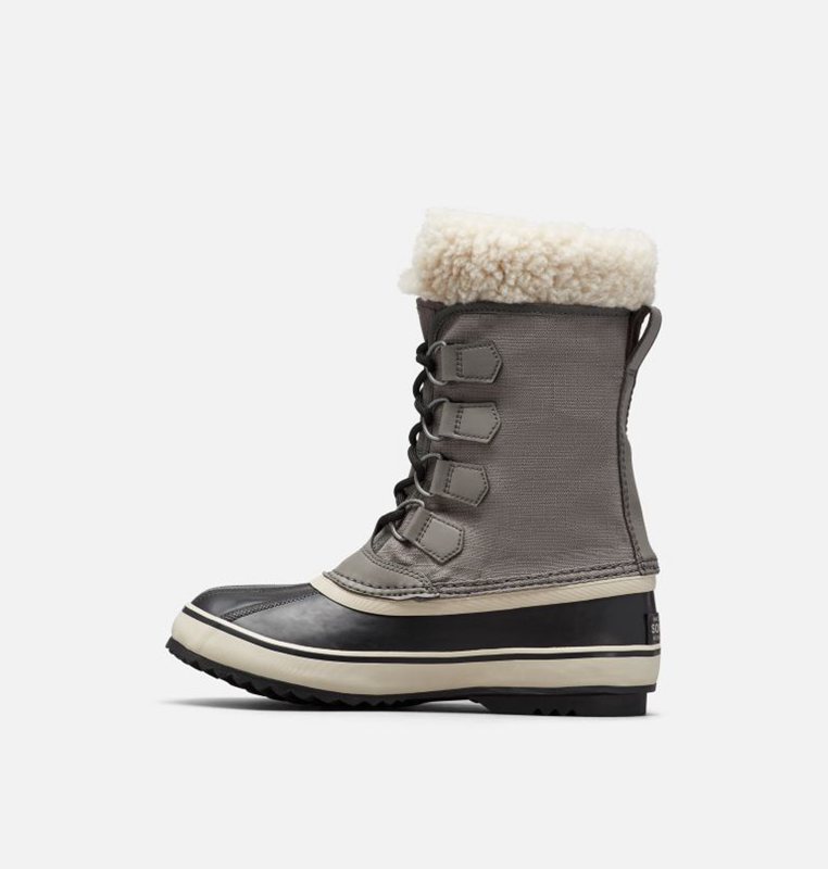 Womens Snow Boots Grey/Black - Sorel Winter Carnival™ Low - 032-YOFXNW